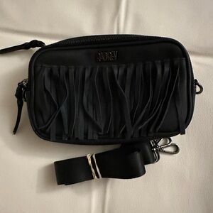 Rad Rev Matte Black Fringe Sling
